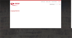 Desktop Screenshot of escocorp.com